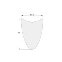 DISCOUNT: [Premium ATX] Extra-Wide 31mm Depth 44mm All Road Bicycle Carbon Rim TUBULAR 330g
